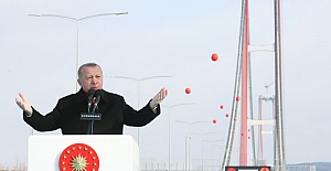Cumhurbaşkanı Erdoğan, 1915 Çanakkale Köprüsü’nün açılışını yaptı