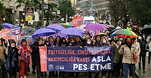 Kadınlar “Asla pes etme” dedi