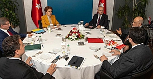 Altılı masanın gündemi "yeni seçim yasası"