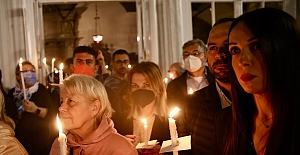 Fener Rum Patrikhanesi'nde Paskalya ayini düzenlendi