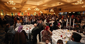 Şehit aileleri ve gaziler iftarda bir araya geldi