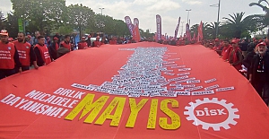 Pandemiyle geçen iki yılın ardından 1 Mayıs tekrar alanlarda kutlanıyor