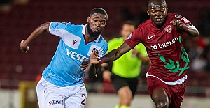 Şampiyon uzatmada takıldı. Hatayspor 1 - 1 Trabzonspor