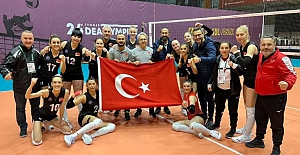 Türkiye İşitme Engelliler Kadın Voleybol Takımı, tarihinde ilk kez olimpiyat şampiyonu oldu