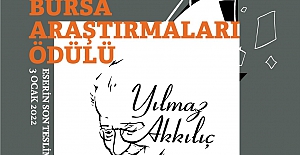 Yılmaz Akkılıç Bursa Araştırmaları Ödülü Metin Karagöz’ün