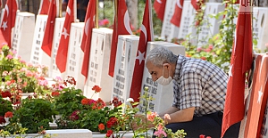 Şehitler, Babalar Günü'nde unutulmadı
