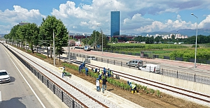 Bursa Kent Meydanı- Terminal tramvay hattı haftası-onu açılıyor