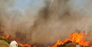 Çeşme ve Kınık’ta yangın! 7 kişi gözaltında