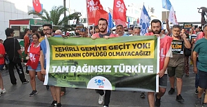 SOL Parti asbest yüklü gemiyi protesto etti: Dünyanın çöplüğü olmayacağız