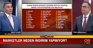 Tarım Kredi Kooperatifi'nin 1.400 marketinde fiyat indirimleri pazartesi başlıyor