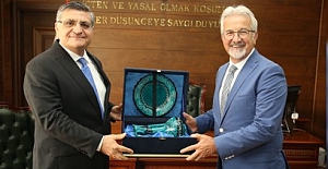 Başkan Erdem’den Kaymakam Özarslan’a ‘Hoş geldin’ ziyareti