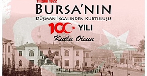 Bursa Valisi Canbolat:  "Bursa'mızın kurtuluşunun 100’üncü yıl dönümünü kutluyor, aziz şehitlerimizi rahmetle yâd ediyorum"