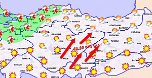 Meteoroloji'den sağanak yağış uyarıları geldi. İşte Türkiye genelinde hava durumu
