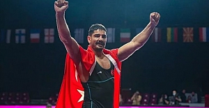 Milli güreşçi Taha Akgül dünya şampiyonu