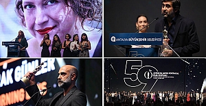 Altın Portakal Film Festivali'nde Gezi tutukluları, Boğaziçi direnişi, İran'daki protestolar unutulmadı; Çiğdem Mater ayakta alkışlandı