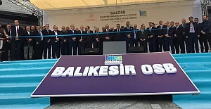Balıkesir’de 42 sanayi tesisi törenle açıldı