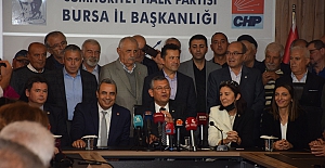 CHP Grup Başkan Vekili Özel Bursa'da konuştu