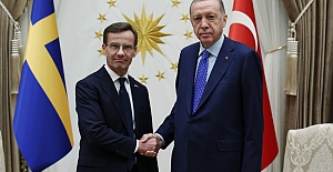 İsveç Başbakanı Ulf Kristersson Ankara'da