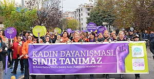 Kadına yönelik şiddete karşı isyanlarını dile getirdiler