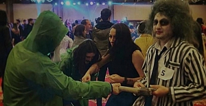 Milli duruşlu bilinen Kapadokya Üniversitesi herkesi şaşırttı: Cadılar Bayramı Kutlama Rezaleti..