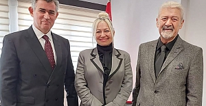 Prof. Dr. ATA ATUN Ailesi ve Lefkoşe Büyükelçisi Prof. Dr. METİN FEYZİOĞLU buluşması