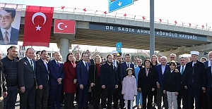 Keşan’da Dr. Sadık Ahmet’in isminin yaşatılacağı köprülü kavşak törenle açıldı