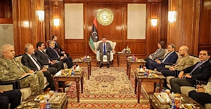 MİT Başkanı Hakan Fidan ve Ekibinin Libya görüşmeleri