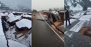Depremin yollara neler yaptığına inanamayacaksınız