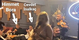 Türkiye yastayken Kızılay Şube Başkanı eğlencede