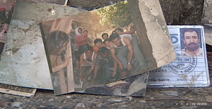 Enkaza dönen evlerden geriye mutlu fotoğraflar kaldı