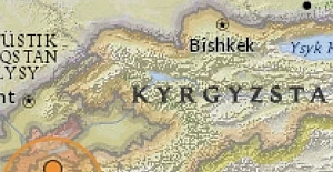 Kırgızistan Batken'de 5.9 büyüklüğünde deprem