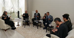 Şehit ailelerine anlamlı ziyaret