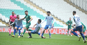 Son 3 maçtan 7 puan çıkaran Bursaspor, evinde Ankaraspor’a 1-0 yenildi