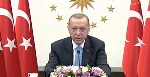 Erdoğan ve Putin, Akkuyu Nükleer Santrali Töreni'ne canlı bağlantı ile katıldı