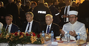 Kılıçdaroğlu, Kırcaali'de iftar programında konuştu