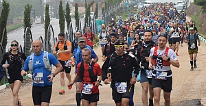 Bursa'da yapılan "SPX Dağyenice Ultra Maratonu"nda heyecan sona erdi