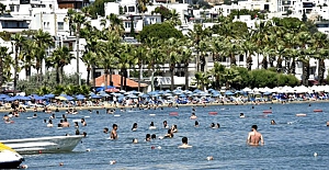 Sahillerde bayram tatili yoğunluğu