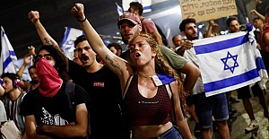 İsrail kaynıyor: Karşıt görüşlü gruplar karşı karşıya geldi