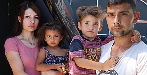 Kira ödeyecek durumu olmayan çift 2 çocuğuyla birlikte 4 aydır sokakta yaşıyor!
