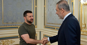 Dışişleri Bakanı Fidan Kiev’de Zelenski ile görüştü