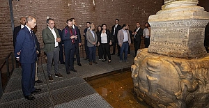 İngiltere Prensi Edward, Yerebatan Sarnıcı’nda