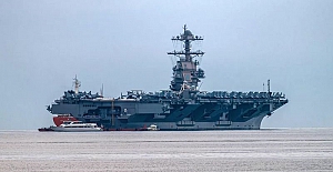ABD'den İsrail'e destek: USS Gerald R Ford uçak gemisiyle bazı savaş gemileri Doğu Akdeniz'e gönderiliyor