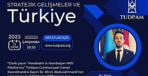 "Karabağ'daki Stratejik Gelişmeler ve Türkiye" söyleşisi