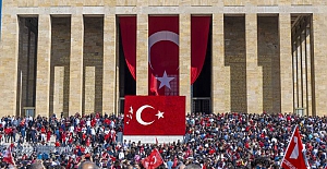Türkiye'nin dört bir yanında Cumhuriyet'in 100'üncü yılı coşkusu