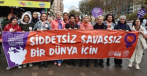 Kadınlar şiddete karşı seslerini yükseltti