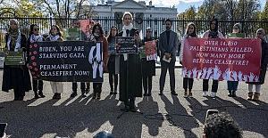 Ünlü isimlerden Beyaz Saray önünde Gazze için açlık grevi