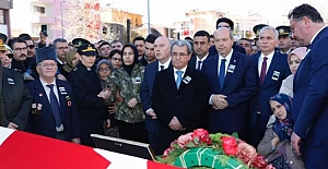 KKTC Cumhurbaşkanı Ersin Tatar, Denizli’de şehit cenaze törenine katıldı
