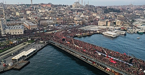 2024'ün ilk gününde İstanbul'da büyük yürüyüş