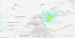 Kırgızistan-Doğu Türkistan sınırında 7 büyüklüğünde deprem!