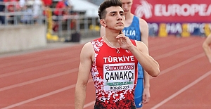 Milli atlet İlyas Çanakçı'dan 400 metrede ikincilik